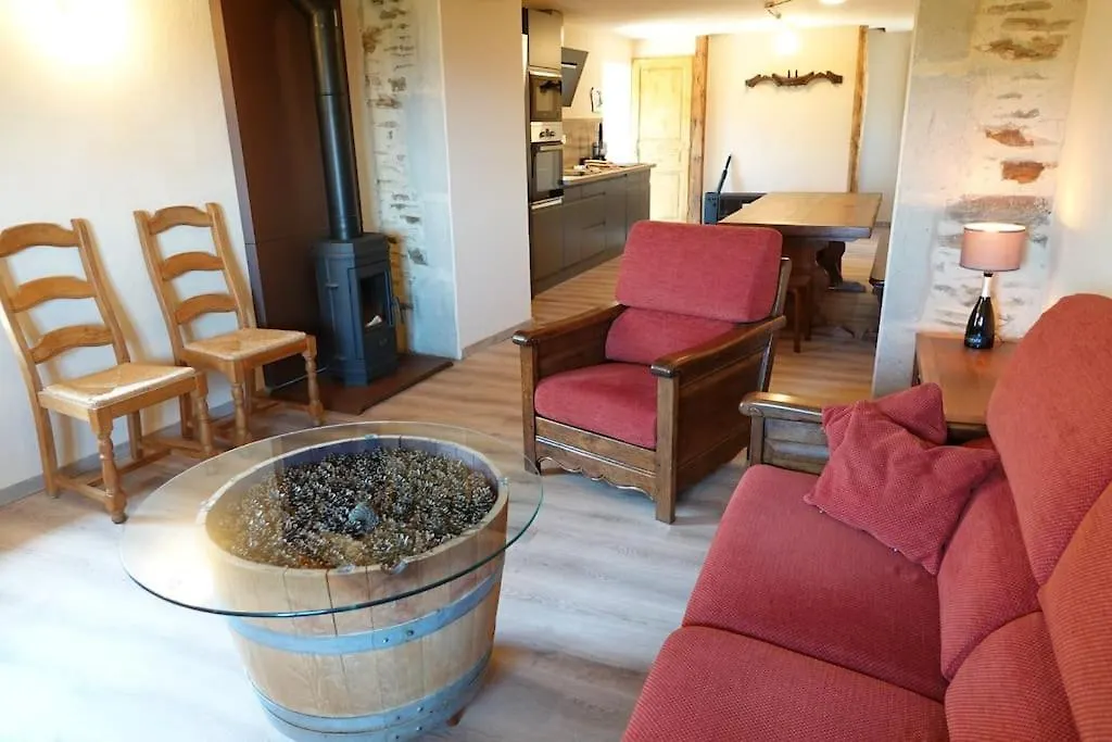 Les Combres, Gite Nature Avec Piscine Chauffee Malbosc Francie