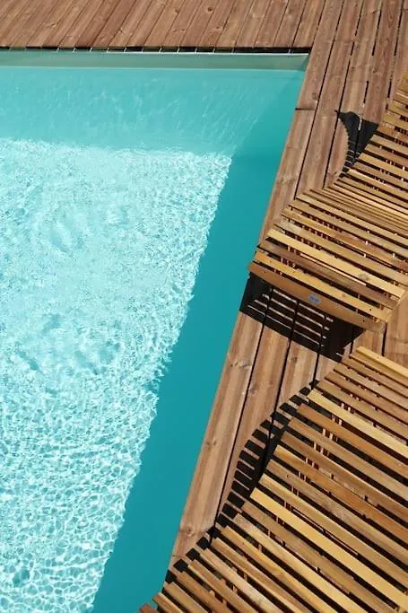 Les Combres, Gite Nature Avec Piscine Chauffee Malbosc